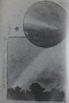 １９１０年ハレー彗星のスケッチ