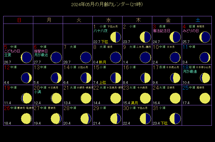 2024�N5���̌���J�����_�[