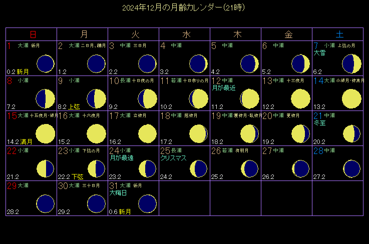 2024�N12���̌���J�����_�[